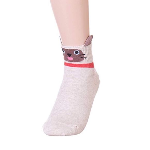 Kitty Cat Socks 4 Pieces - Picture 5 of 6